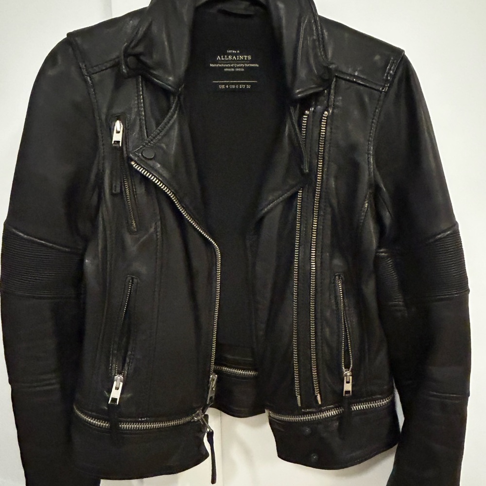 All Saints Women’s Leather Jacket